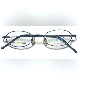 Stainless Steel oval frame - optical quality